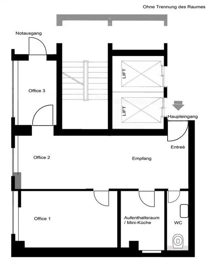Hochwertige Büro- oder Praxisfläche im KÖ-Center auf der Königsallee – Bild 8