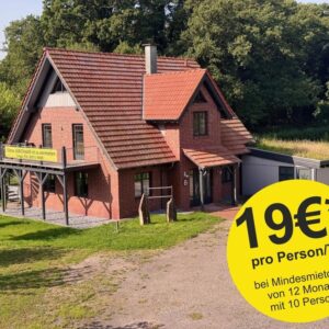 „Business Living“ im TaT Themenpark Rheine - Teamhaus statt Hotel - Monteurhaus