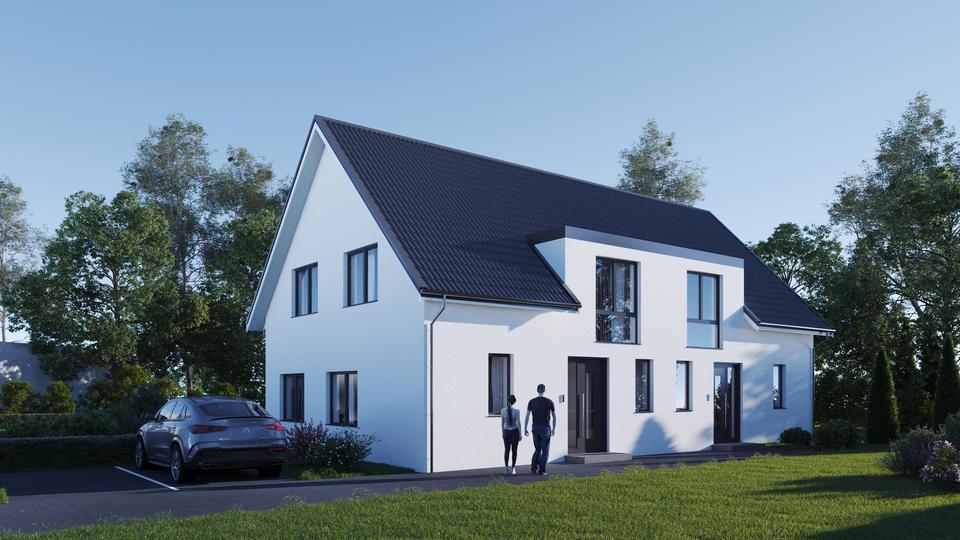 Moderne KfW-40-Doppelhaushälfte in ruhiger Lage von Bremerhaven-Wulsdorf