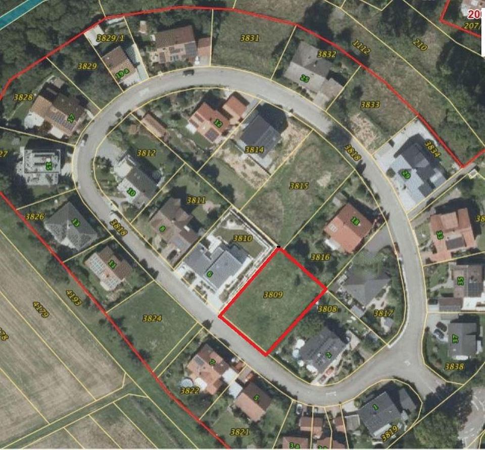 Baugrundstück in sonniger Aussichtslage, voll erschlossen, PROVISONSFREI ! – Bild 3