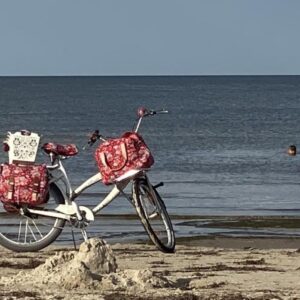 Dachgeschosswohnung in Strandnähe mit Strandkorb