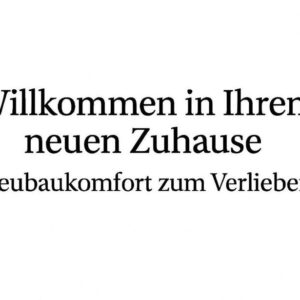 Stilvolle 4 Zimmer Neubau Maisonettewohnung mit Hausgefühl – 3 Schlafzimmer, Balkon