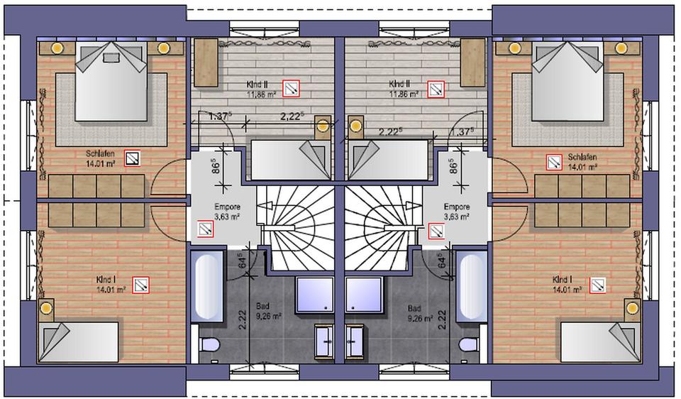 Moderne KfW-40-Doppelhaushälfte in ruhiger Lage von Bremerhaven-Wulsdorf – Bild 8