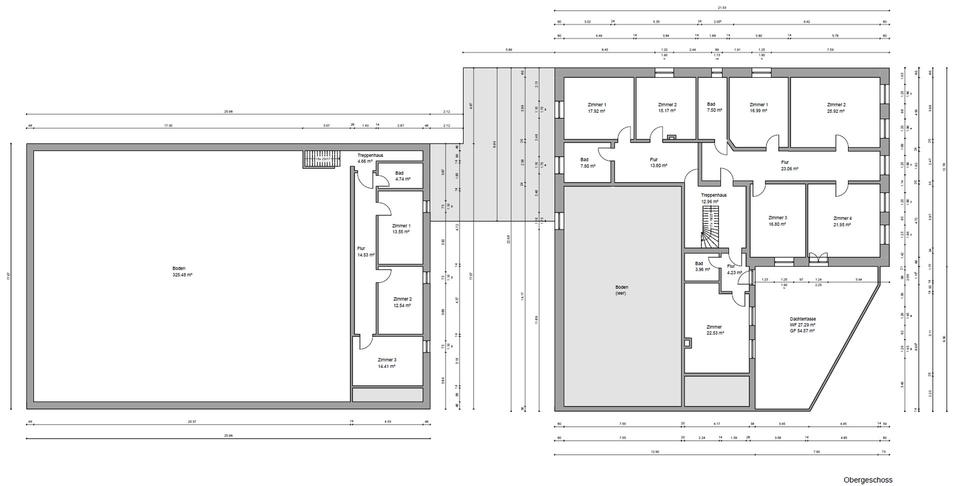 Zweifamilienhaus mit Scheune und großen Eigentumsgrundstück – Bild 13