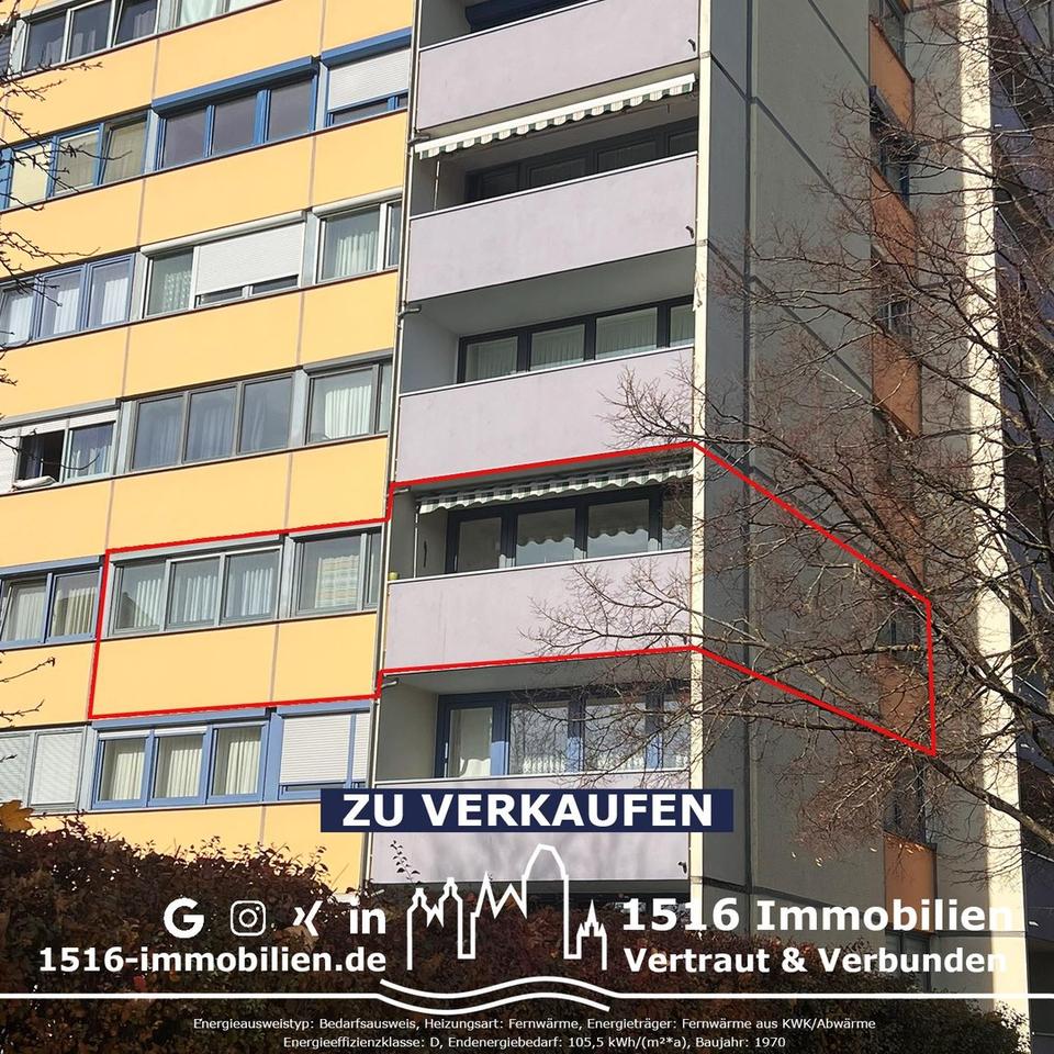 *PROVISIONSFREI* - Helle 3ZKB Wohnung mit Südbalkon – Bild 15