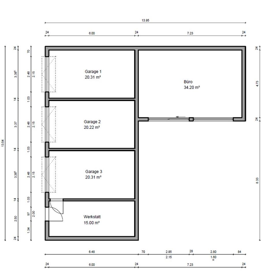 Zweifamilienhaus mit Scheune und großen Eigentumsgrundstück – Bild 14