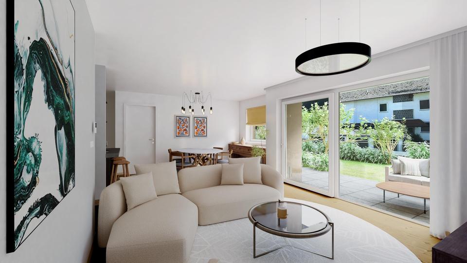 Tännelbach: Familienwohnung mit Herz – Zwei Gärten, 4 Zimmer – Bild 5