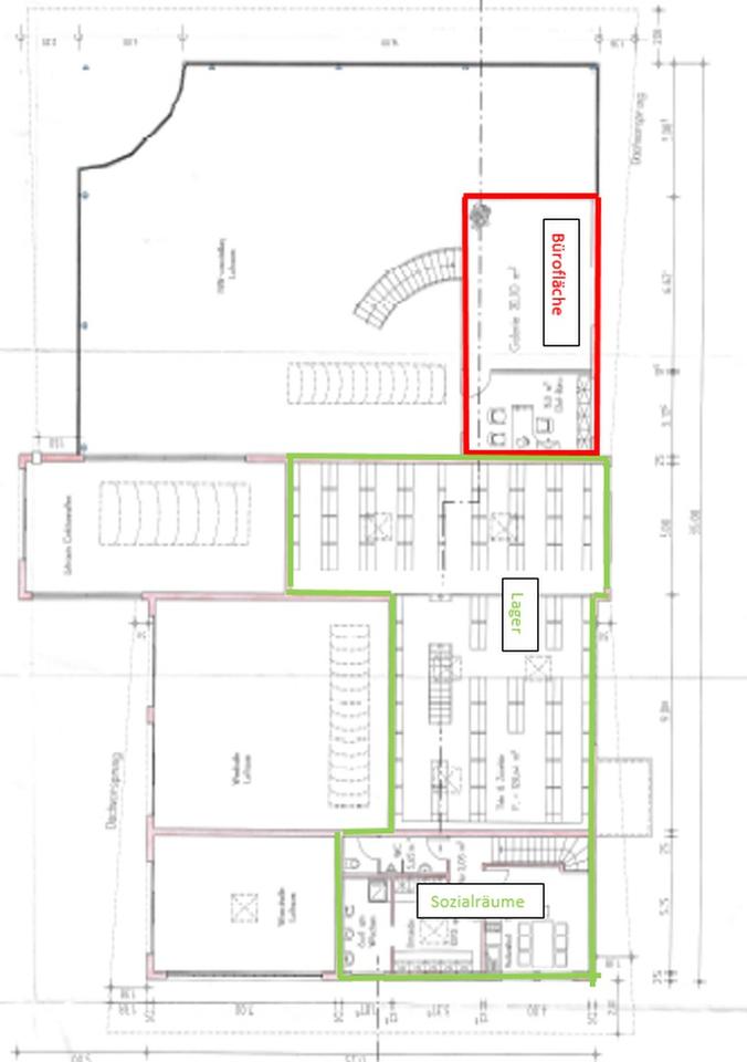 Zentrale Werkstatt inkl. Hebebühnen, Lagerfläche sowie moderner und möblierter Annahmefläche/ 670 m² – Bild 10