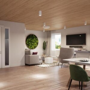 Citywohnen Murrgärten - Haus 5/6 - EG - Wohnung 01 mit 160m² Gartenanteil