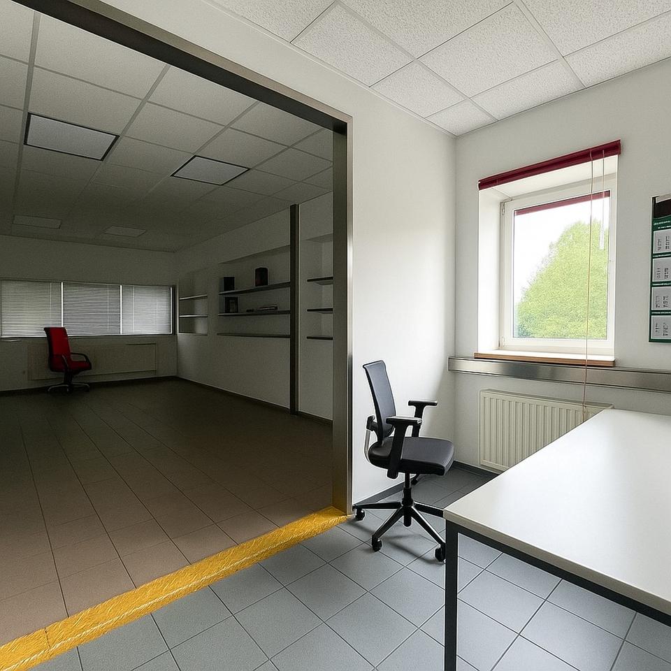 Lagerhalle / Produktionsfläche 2.700qm mit Büros und Freifläche 4.000qm zu vermieten – Bild 10