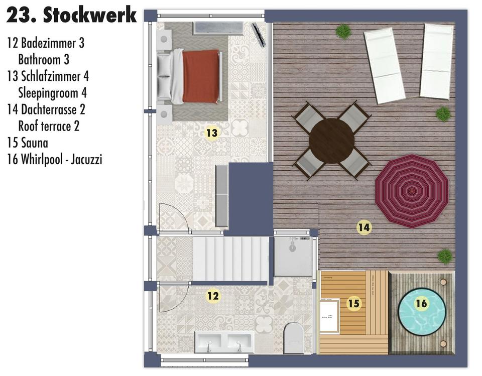 „The View“ - Münchens höchstes Luxus Penthouse im Verkauf – Bild 31