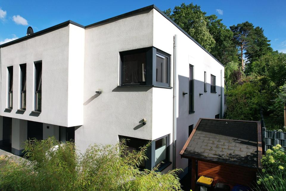 Super energieeffiziente DHH A+ in Toplage mit Traumgarten