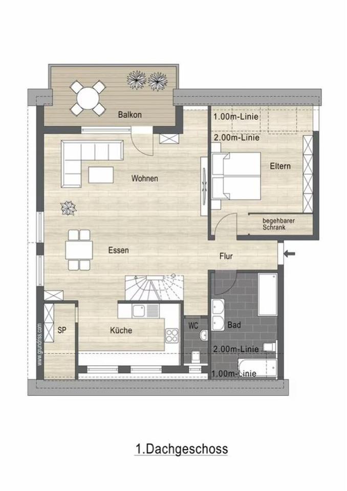 Sonnige Maisonettewohnung **Provisionsfrei** – Bild 25