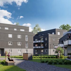Citywohnen Murrgärten - Haus 1 oder 2 - Penthouse 02 mit 62m² Dachterrasse