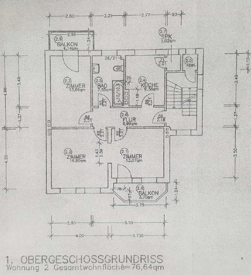 Schöne, helle Altbauwohnung am Meer mit 2 Balkonen – Bild 21
