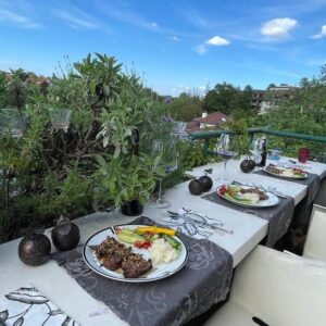 Über den Dächern von Leonberg Exklusive Penthouse-Maisonette mit Panoramablick & Whirlpool