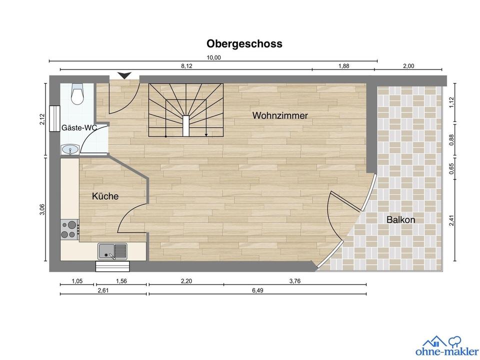 Wohnen wie im Haus: Gepflegte Maisonette-Wohnung mit Balkon, Terrasse & Garten – Provisionsfrei! – Bild 28