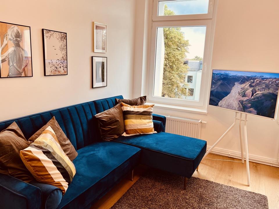 Sanierte, möblierte 1,5-Zimmer-Wohnung mit Weitblick in Oberschöneweide, Campus Adlershof nah – Bild 4