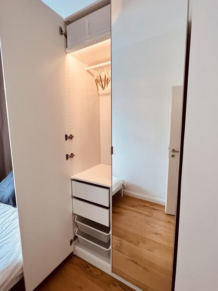 Sanierte, möblierte 1,5-Zimmer-Wohnung mit Weitblick in Oberschöneweide, Campus Adlershof nah – Bild 9