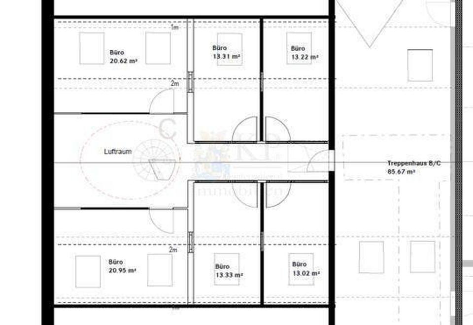 REPRÄSENTATIVES MAISSONETTE BÜRO in TOP DESIGNER HAUS 330 qm auf 2 Etagen – Bild 24