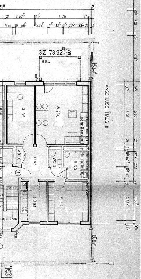 ++Provisionsfrei++ gepflegte 3-Zimmer-Wohnung mit Balkon u. TG ++ – Bild 8