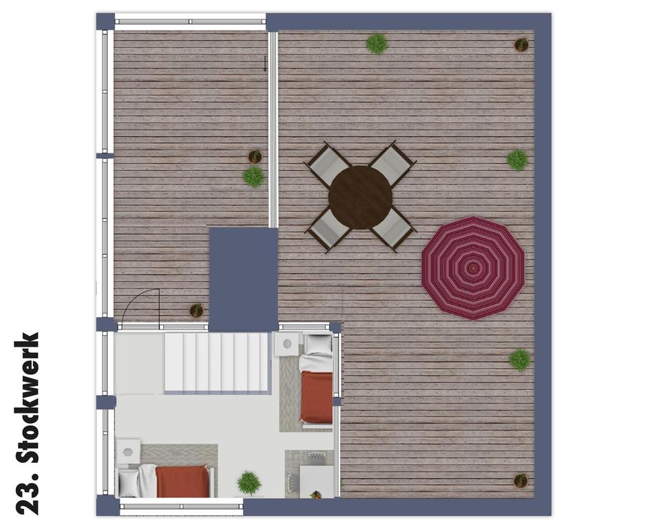 „The View“ - Münchens höchstes Luxus Penthouse im Verkauf – Bild 32