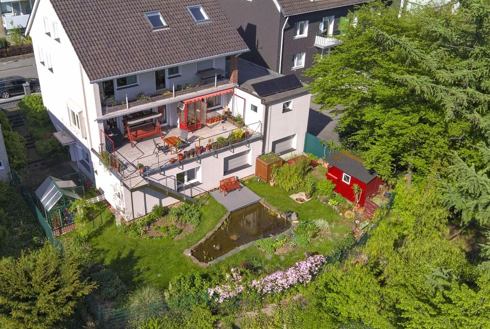 Hochwertiges Stadthaus/Mehrgenerationenhaus (Zentrum), Einliegerwohnung, schöner Garten (maklerfrei) – Bild 32