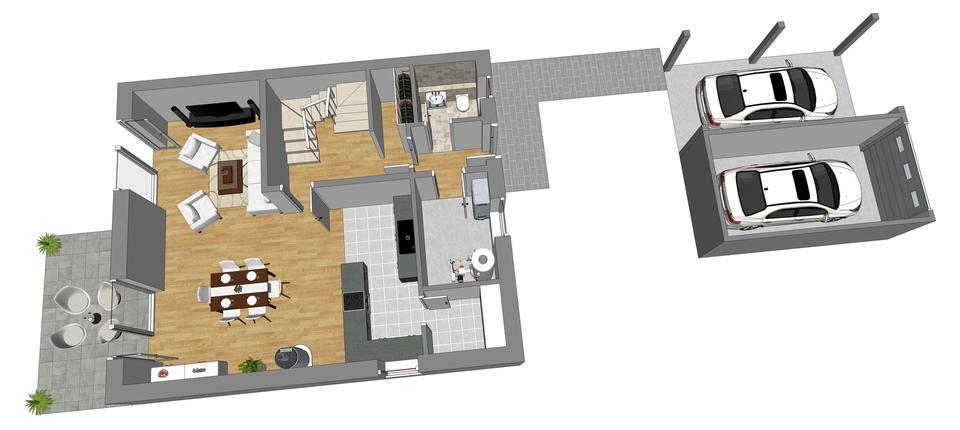 Doppelhaushälfte,KFW 40,Zinsgünstiges KFW Darlehen,PV-Anlage mit Speicher. – Bild 5