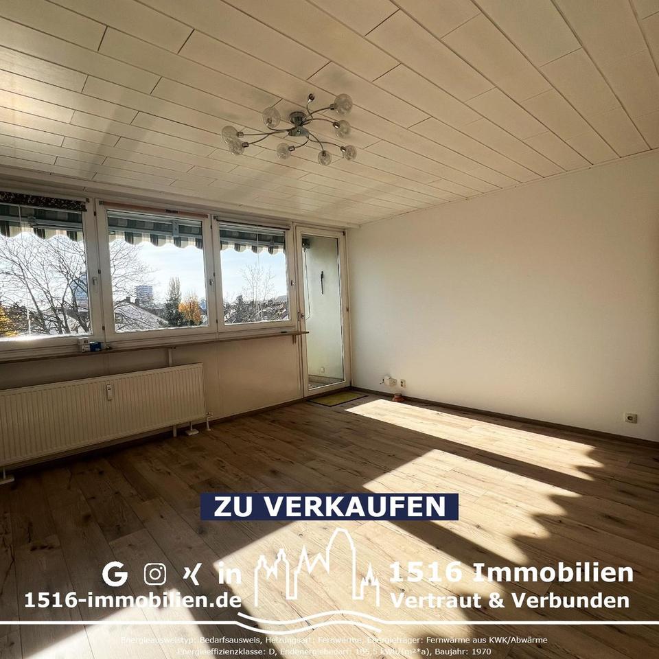 *PROVISIONSFREI* - Helle 3ZKB Wohnung mit Südbalkon – Bild 3