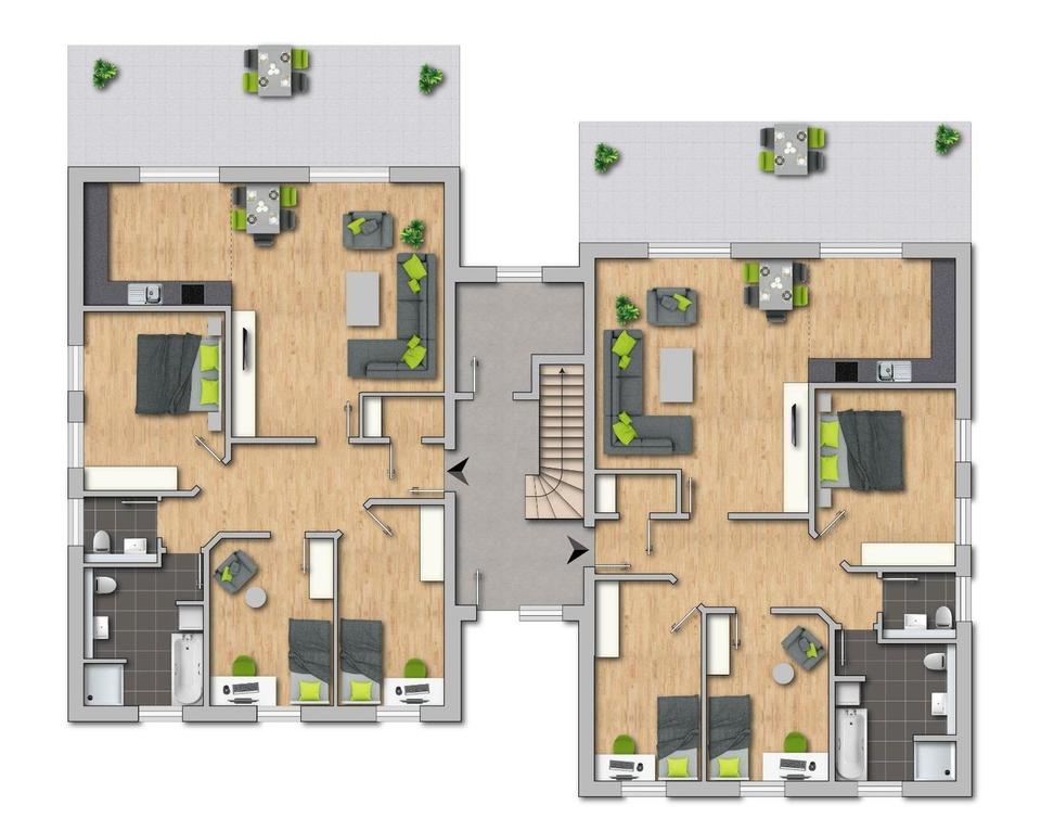 Moderne Wohnungen in Stadtvilla *Zingst* Barth – Bild 13
