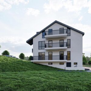 3 Zimmer OG-Wohnung mit toller Ausstattung, zwei Balkone und KfW 55 Standard (WG 3)