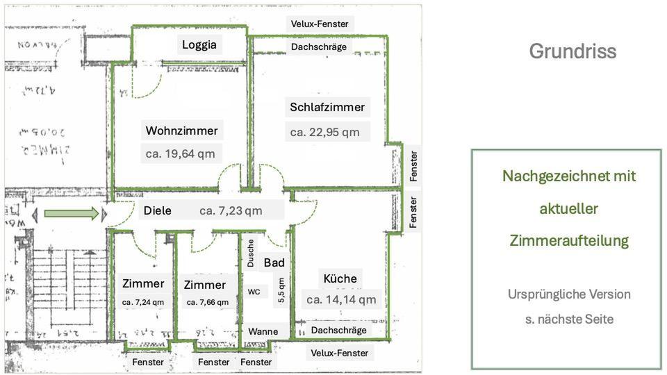 Provisionsfrei - Toplage in Blankenese - ruhig, grün, modernisiert – Bild 16