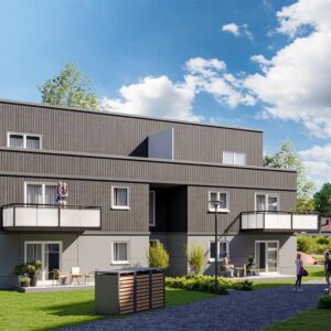 Citywohnen Murrgärten - Haus 5 - Penthouse 01 mit 2 Dachterrassen Süd+West