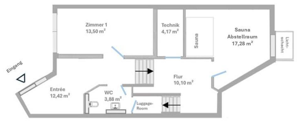 Split-Level-Haus mit unverbaubarem 180° Blick auf die Königsteiner Burg – Bild 21