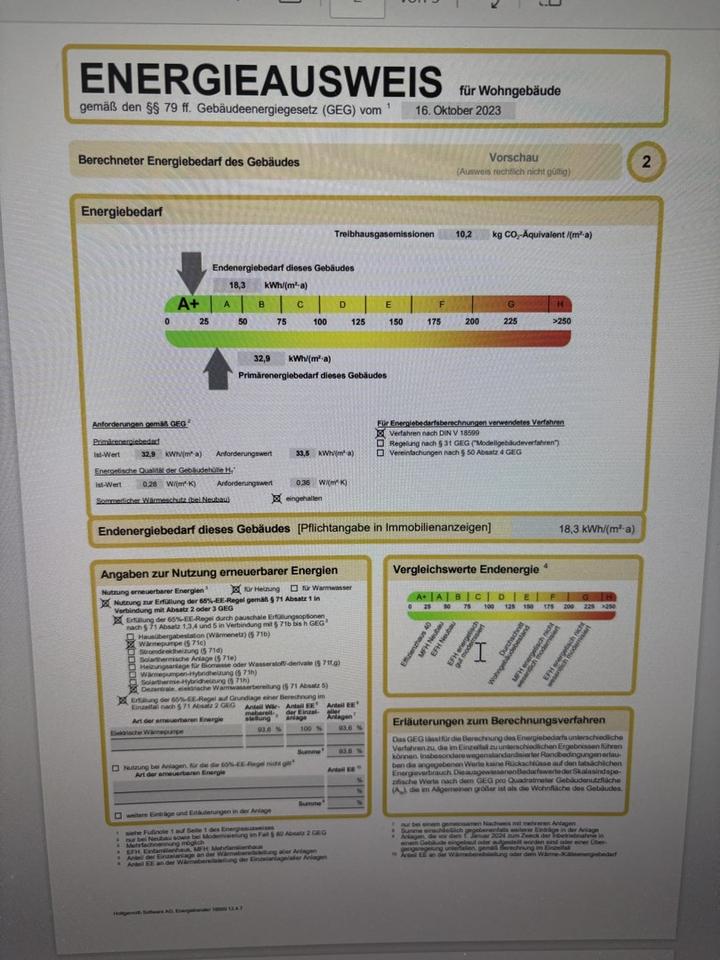 3-Zimmer Dachgeschoss Wohnung in energieeffizientem KFW55 Haus – Bild 24