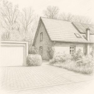 Ruhige DHH in Sackgasse mit Kamin, Südterrasse, Garage – provisionsfrei