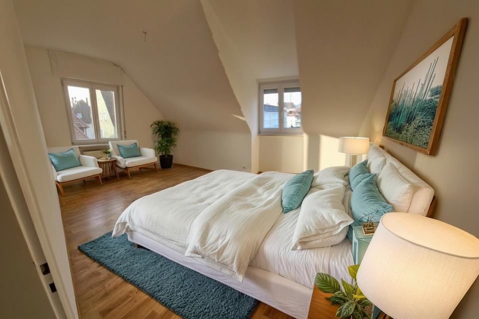 3-Zimmer-Dachgeschosswohnung mit Gartenanteil in Heilbronn Neckargartach – Bild 20