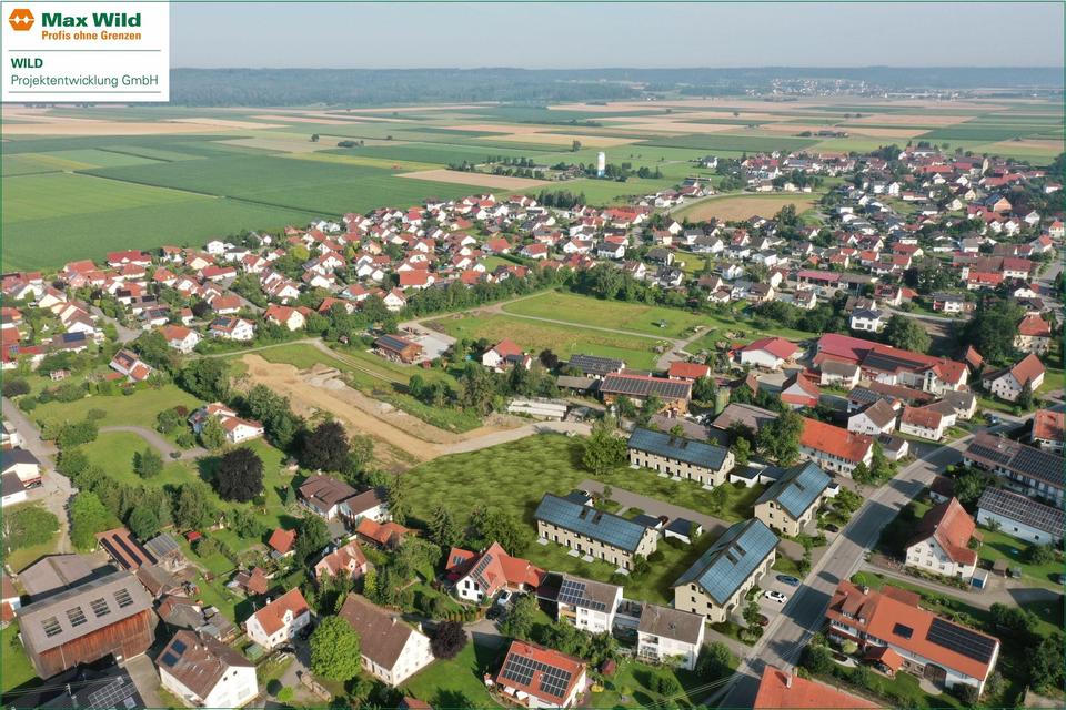 Neubau KFW 40-QNG Plus Reihenmittelhaus mit Ausbaureserve