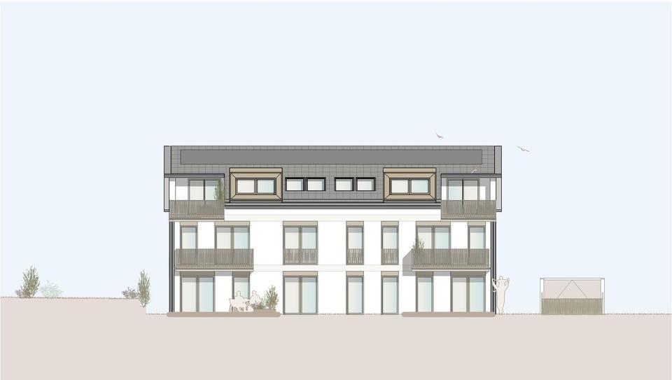 2-Zimmer Dachgeschoss-Wohnung in ruhiger Lage in Grafing b. München – Bild 4