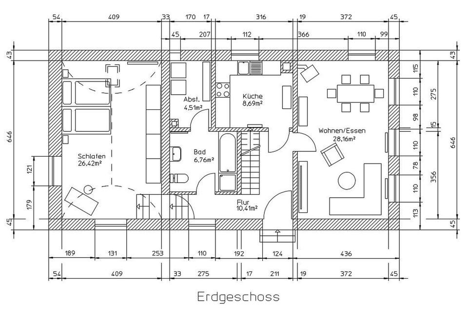 Vermietetes Einfamilienhaus mit Nebengebäuden in Bruchsal-Helmsheim ***PROVISIONSFREI*** – Bild 10