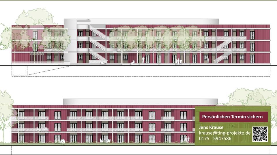 Op'n Holm - 3-Zimmer - Süd-West-Terasse - private Wohngenossenschaft – Bild 4