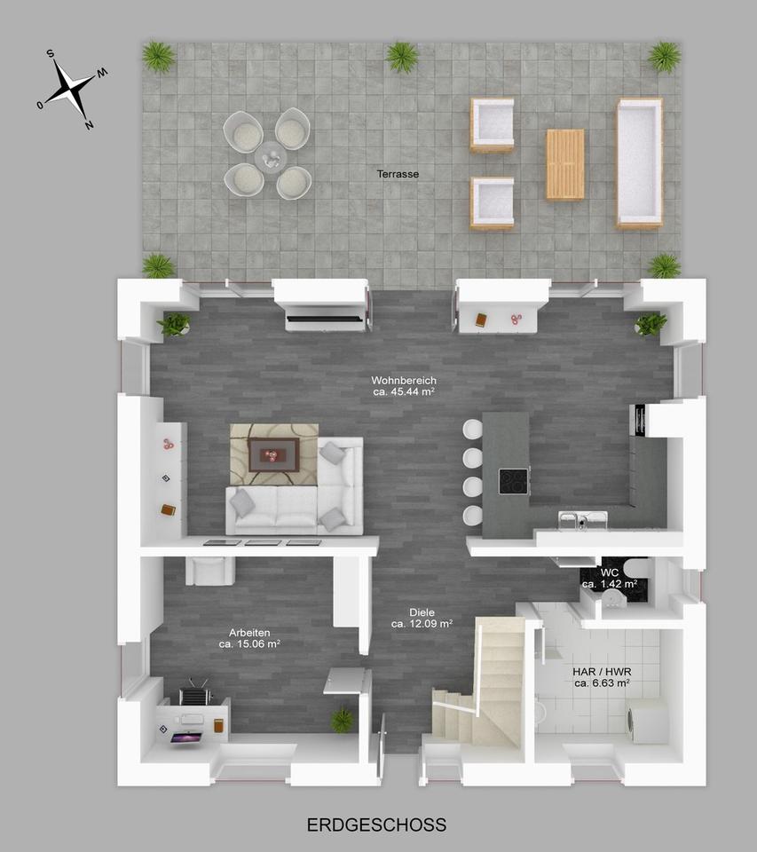 2 Jahre altes Niedrigenergie Traumhaus am Waldrand - Smart-Home! – Bild 24