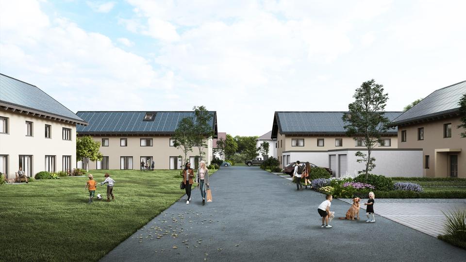 Neubau KFW 40-QNG Plus Reihenmittelhaus mit Ausbaureserve – Bild 4