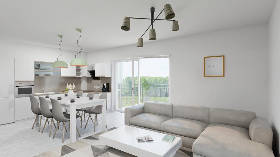 Stilvolle 4,5-Zi.-OG-Wohnung in Ergenzingen – hell, modern, mit Balkon & VVS-Bahnhof in 5 Gehmin. – Bild 5