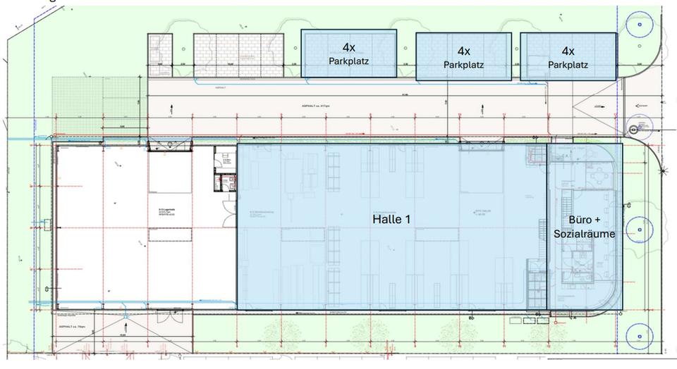 Büro 200m² und Produktionsflächen 640m² in modernem Architektur Neubau – Bild 20