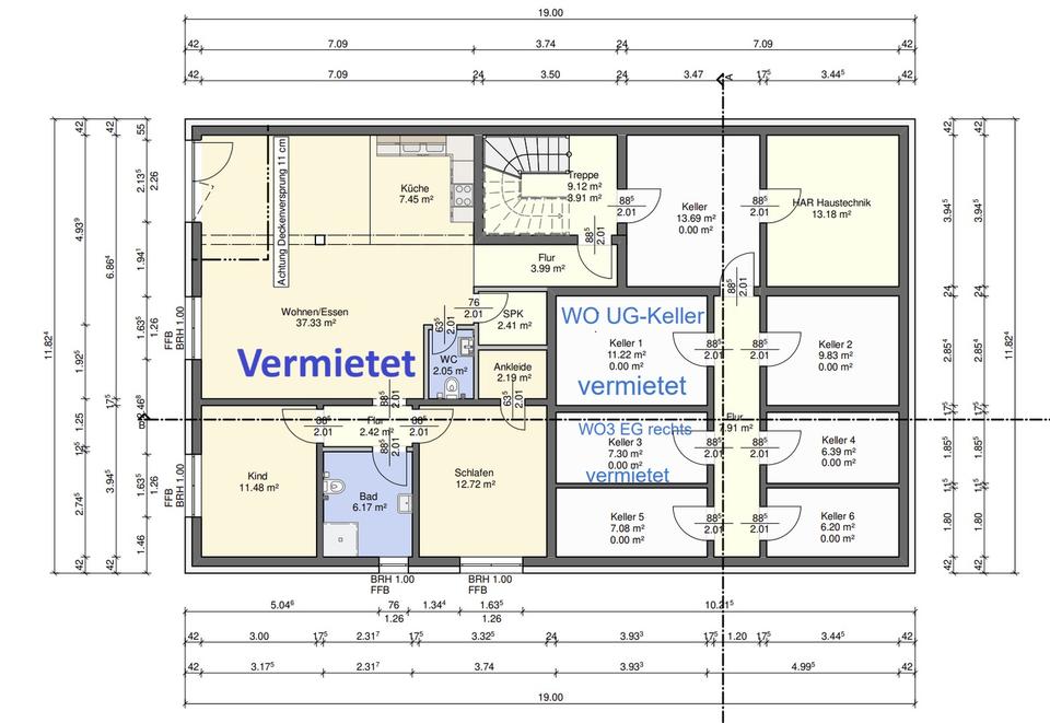 3-Zimmer Dachgeschoss Wohnung in energieeffizientem KFW55 Haus – Bild 31