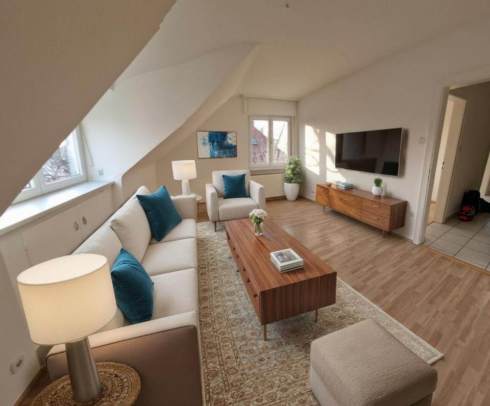 3-Zimmer-Dachgeschosswohnung mit Gartenanteil in Heilbronn Neckargartach – Bild 8