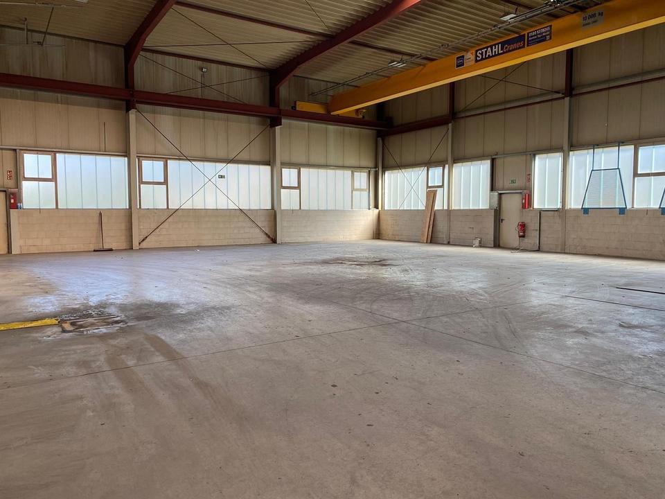 Gewerbehalle mit Portalkran in Hörstel!
