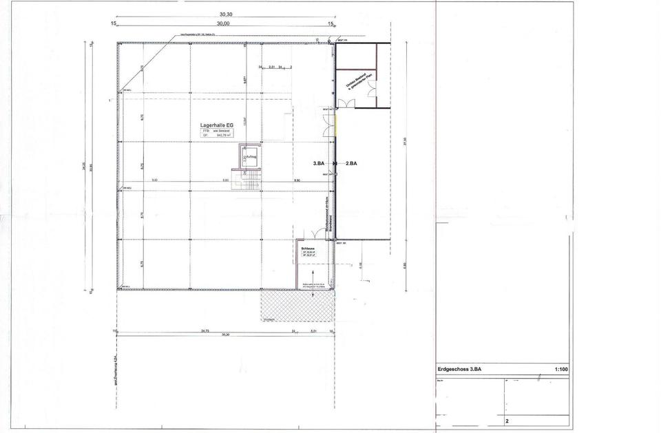 Moderne Lagerhalle, Bj.2004,2000m², 2- geschossig mit Aufzug, Rolltor und Schleuse für Be-Entladung – Bild 29