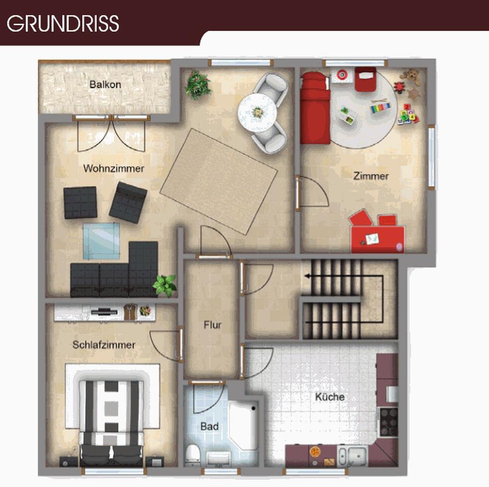 Wunderschöne kernsanierte ETW im Zentrum mit Fußbodenheizung Baden -Baden – Bild 7